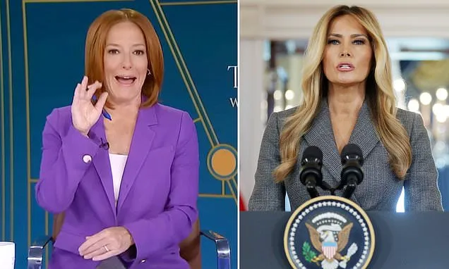 Jen Psaki joins pile-on over Melania's Epstein speech