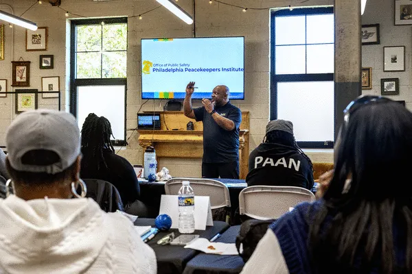 Philadelphia invested in community violence interrupters to reduce crime. Now it's training them, too
