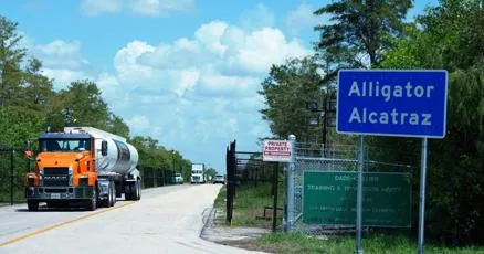 Lawyer says guards beat and pepper-sprayed detainees at Florida's 'Alligator Alcatraz'