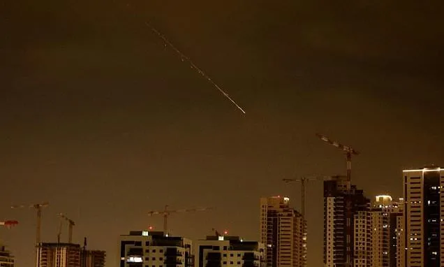 Iran fires missile salvo after Trump signals progress in talks