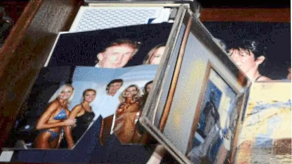 Pic of Trump flanked by bikini-clad women VANISHES from Epstein files