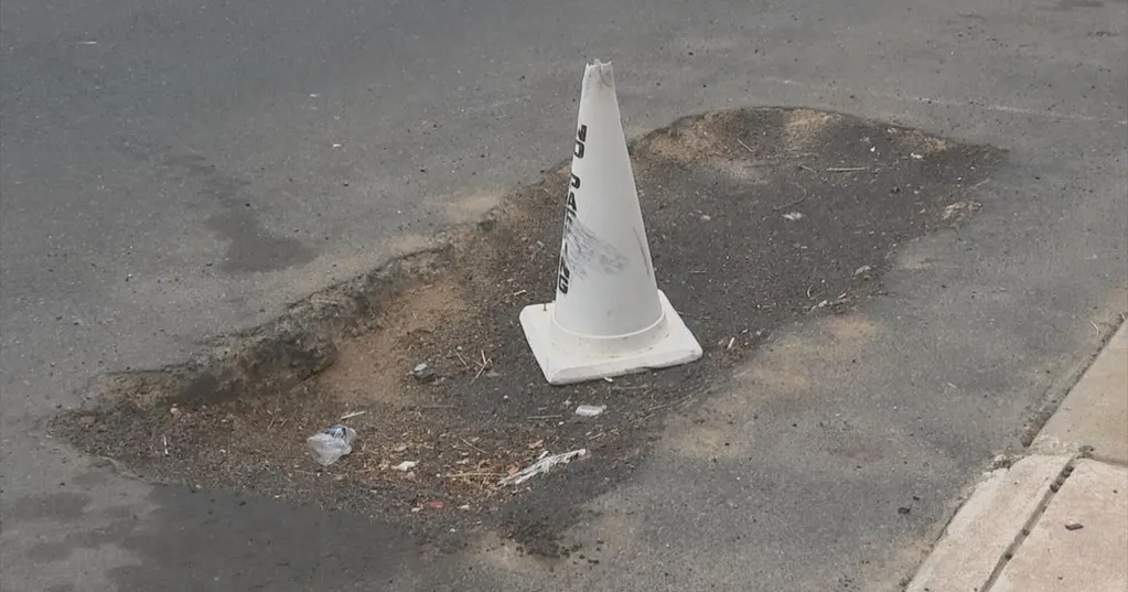 A sinkhole plagued a neighborhood for months. It got filled after CBS Philadelphia asked questions.