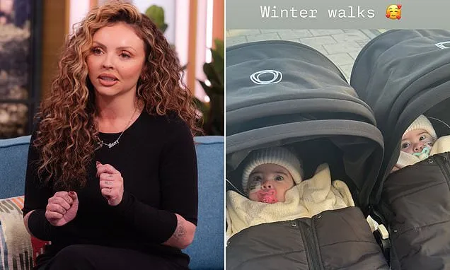 Jesy Nelson shares new photos of her daughters amid muscle condition