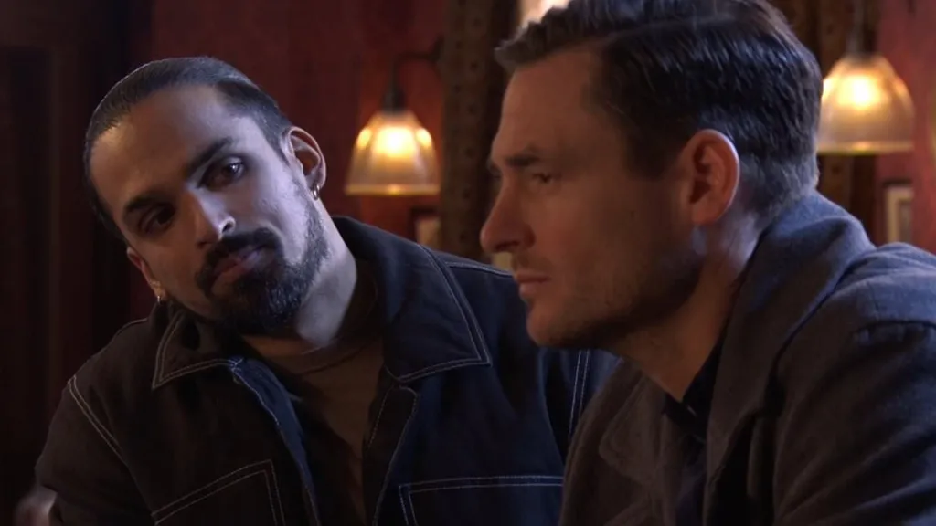 EastEnders gaffe as actor's line whispered to them from behind camera