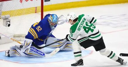 Wyatt Johnston seals Stars' regular season-ending shootout win over Sabres