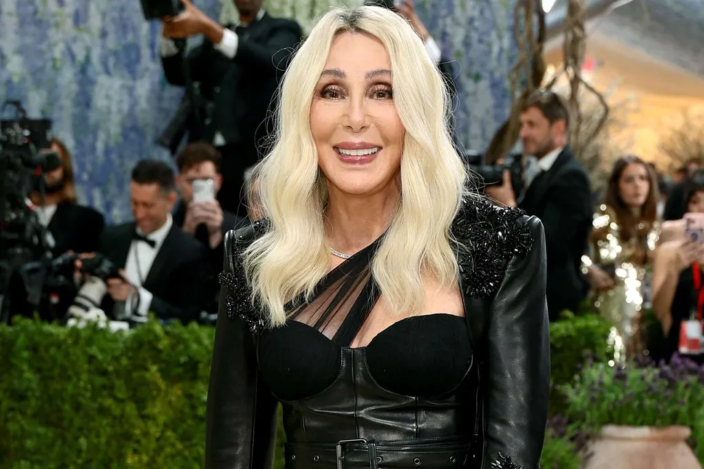Cher Makes Us Believe in Fashion in Rock-Inspired Leather Look at 2026 Met Gala
