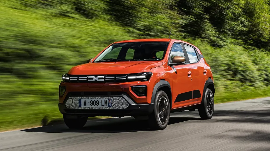 Drivers can get a brand new Dacia Spring EV for £158 per month