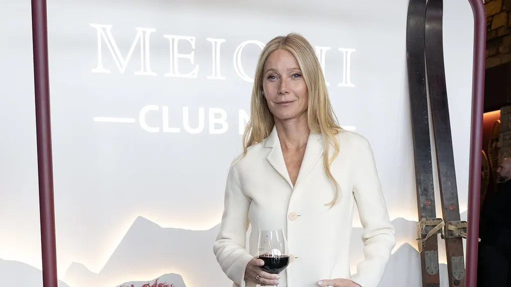 Gwyneth Paltrow raises a glass at pop-up launch