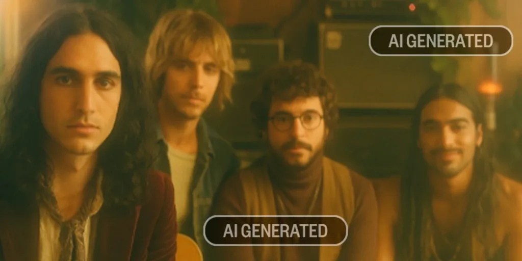An indie band is blowing up on Spotify, but people think its AI