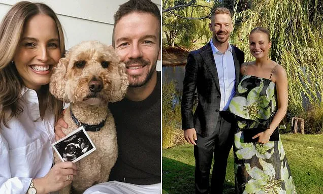 Baby joy for Fremantle Dockers star Sam Switkowski and wife Savannah