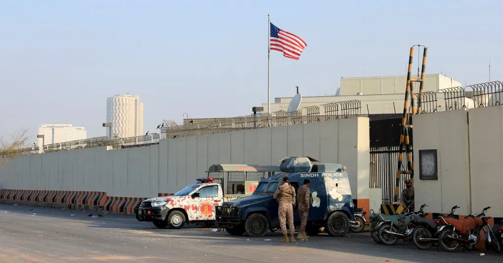 Exclusive: U.S. Marines fired on protesters storming consulate in Karachi, officials say