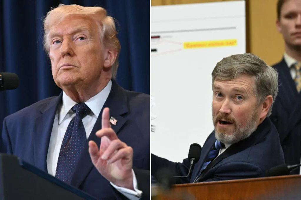 Trump takes his war against Thomas Massie straight to his home...