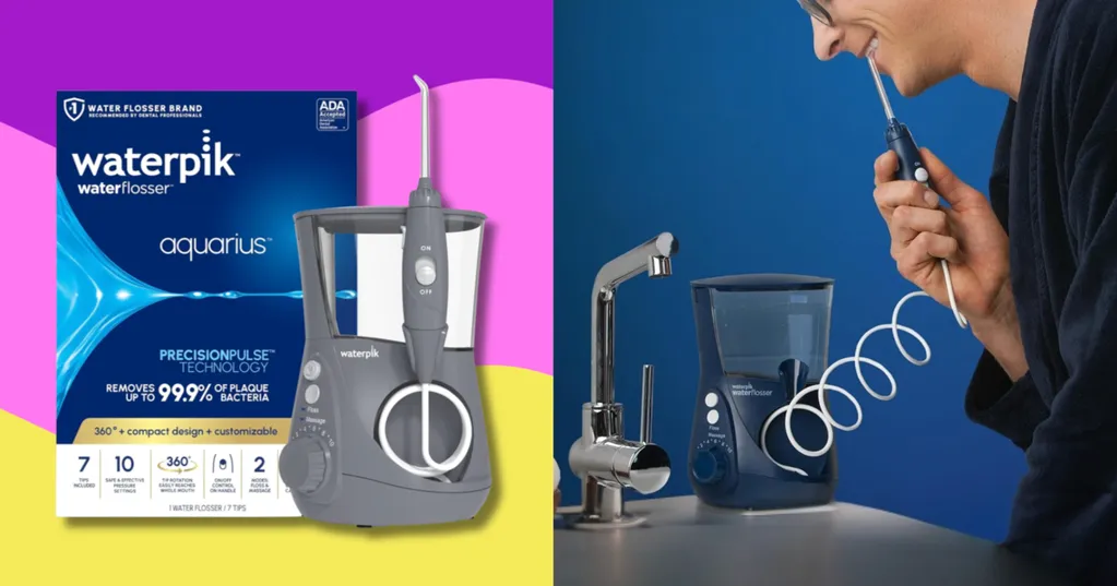 People Are Obsessed With This Water Flosser  --   And Today It's 50% Off