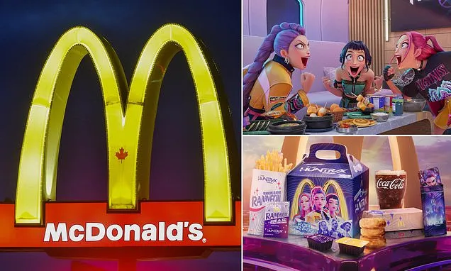 Inside McDonald's limited-time KPop Demon Hunters menu