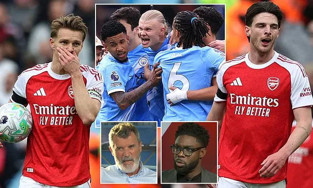 Sarcastic Roy Keane clashes with Micah Richards and Gary Neville