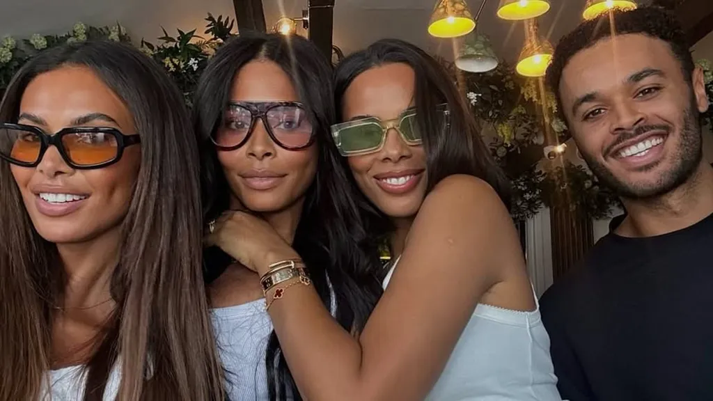 Rochelle Humes is the spitting image of her two sisters and brother