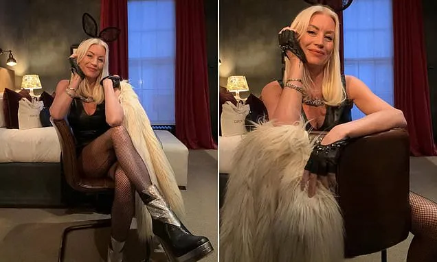 Denise Van Outen, 51, dons bunny for sizzling Easter snaps