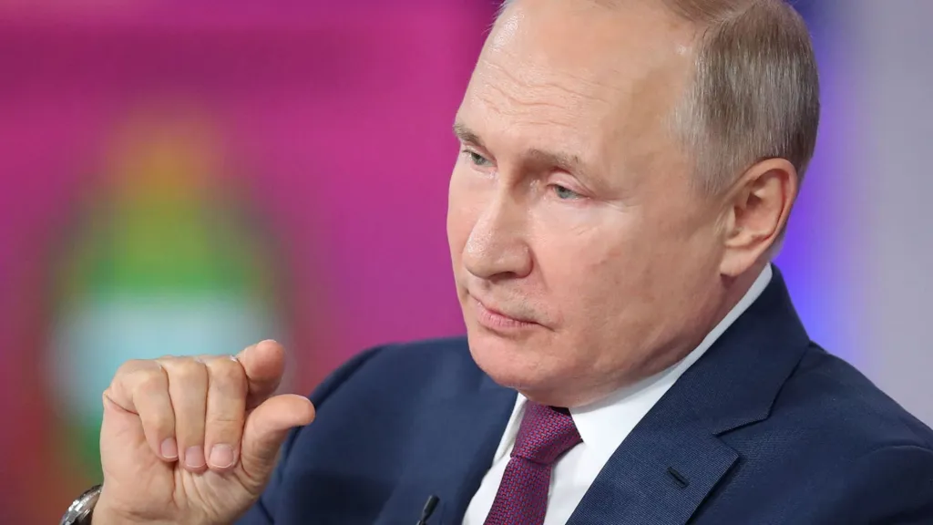 Putin admits Russian inflation is an 'alarming signal' and the economy is 'overheating'