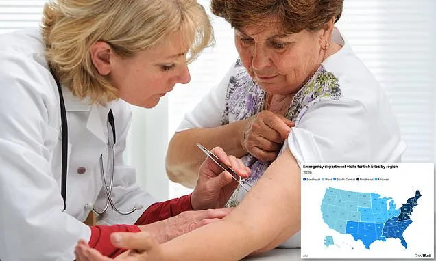 Map reveals Americans most at risk for deadly tick-borne diseases