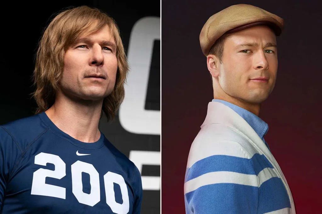 Glen Powell Compares Chad Powers to His 'Scream Queens' Character Chad Radwell: 'Douchebag Olympics' (Exclusive)