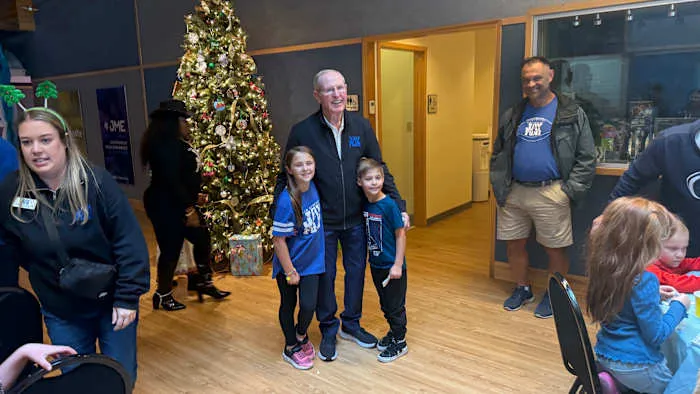 Christmas comes early for parents, children at Tom Coughlin Jay Fund party