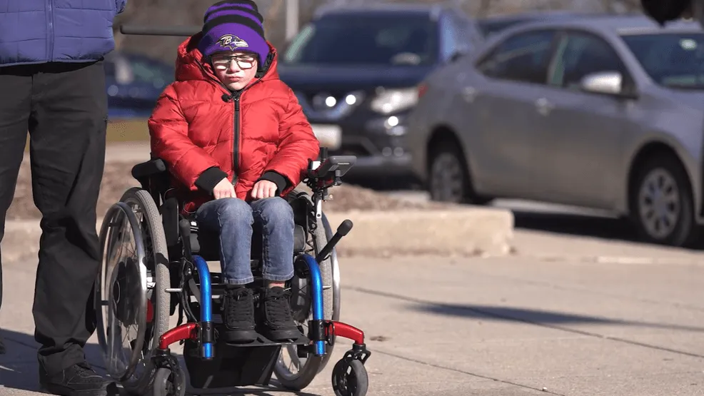 'I get angry': Baltimore 3rd grader demands school system finish delayed wheelchair lift