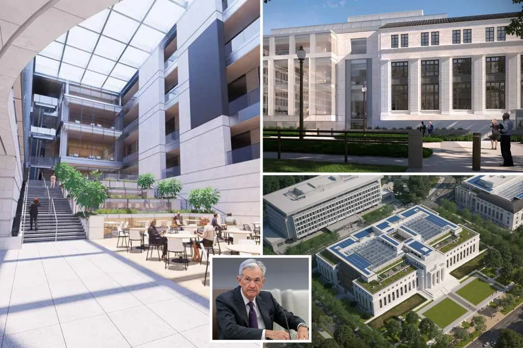 Jerome Powell asks Inspector General to review Fed's $2.5B HQ revamp...