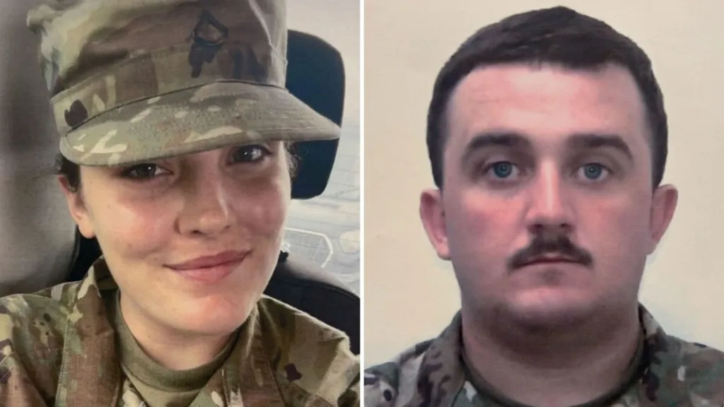 Two National Guard members serving their nation. One dead, the other fighting for his life after shooting