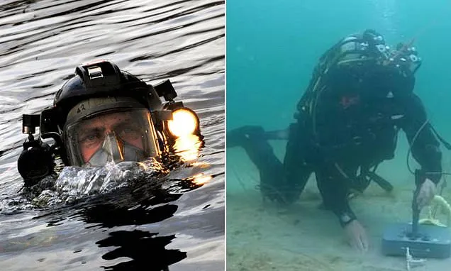 Navy divers on standby to the Strait of Hormuz to defuse Iranian mines