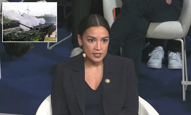 AOC stumbles over her words answering question about defense of Taiwan