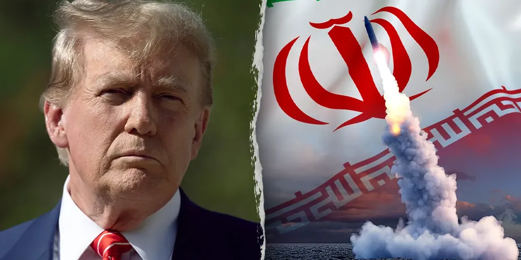 Trump vows to 'knock the hell out of' Iran if nuclear program is rebuilt again after high-stakes meeting