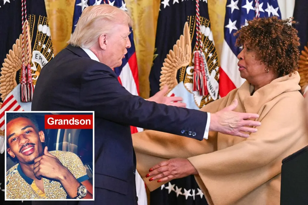 Grandma's fiery defense of Trump steals the show at Black History...
