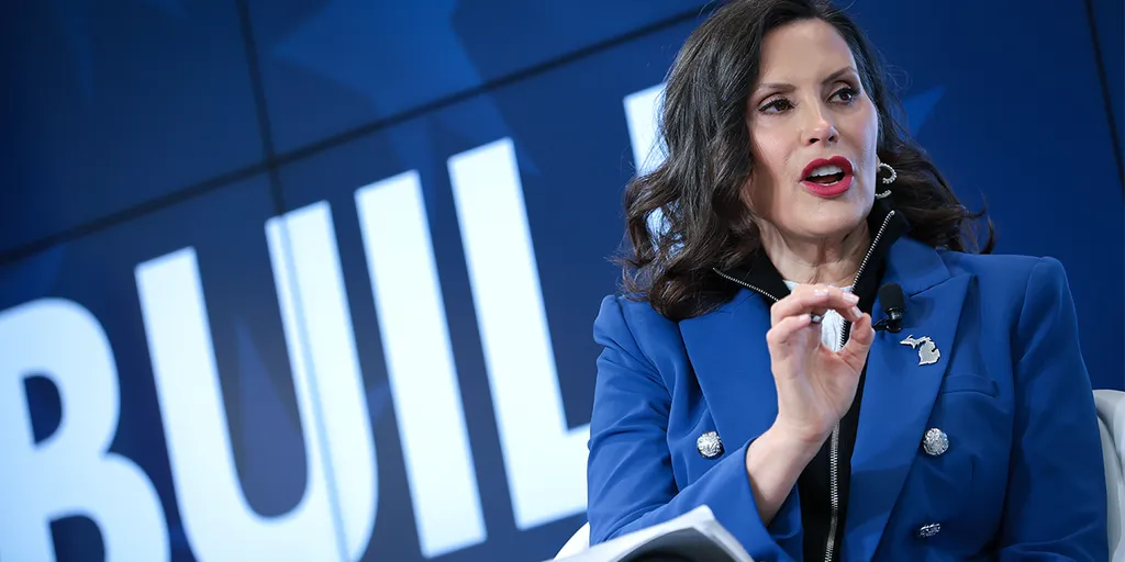 Gov Whitmer says America 'ready for a woman president,' contrasting Michelle Obama