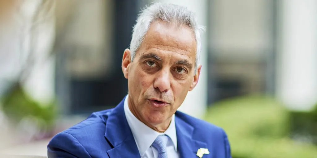 Rahm Emanuel confronts 'awkward' prospect of facing a home-state rival in the 2028 presidential race