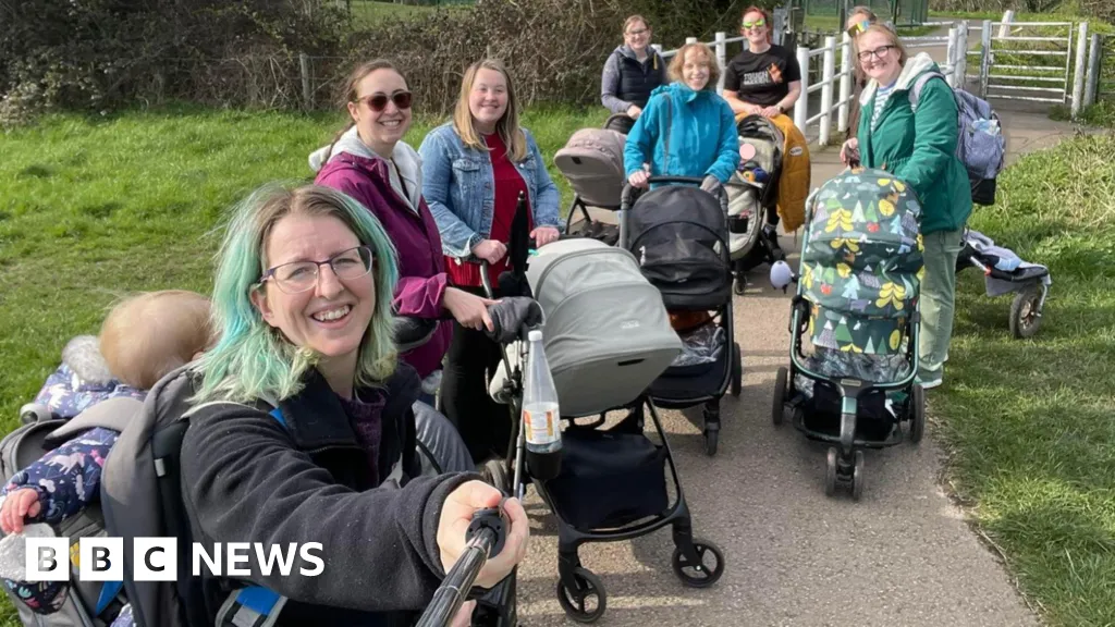 The walking groups for young parents offering a 