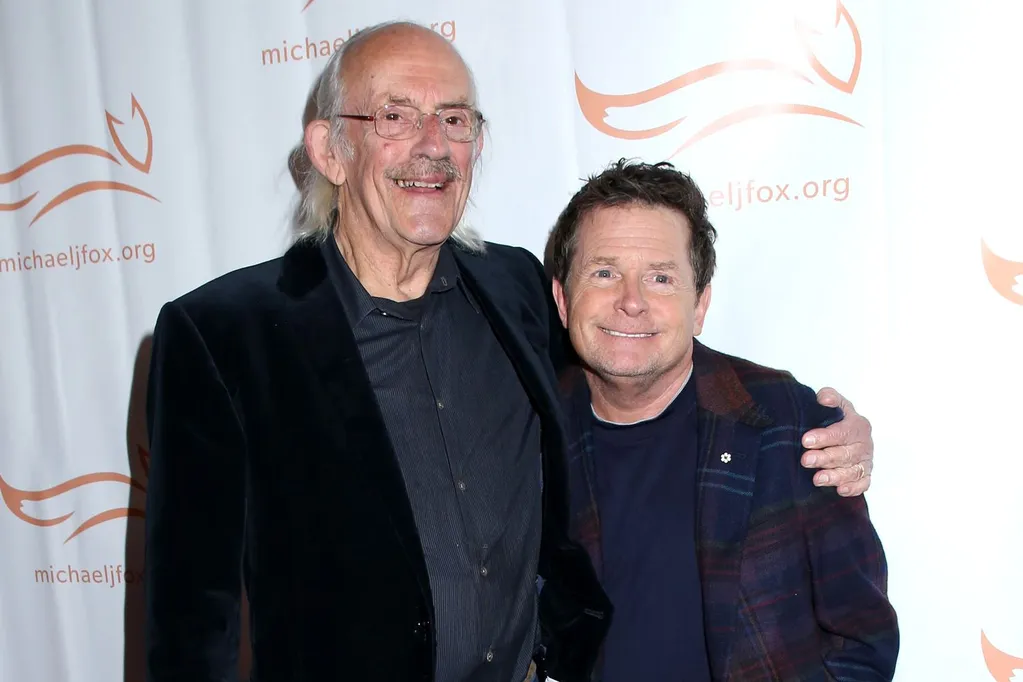 Michael J. Fox Calls 'Back to the Future' Costar Christopher Lloyd 'Youthful' Ahead of His 88th Birthday (Exclusive)