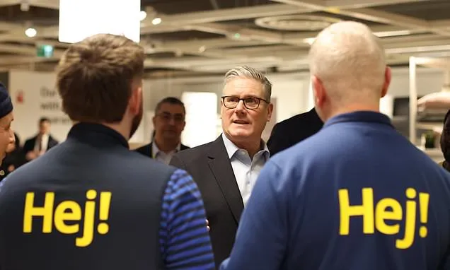 JAN MOIR: Starmer's Ikea insult shows what a Tarnestad knob he is