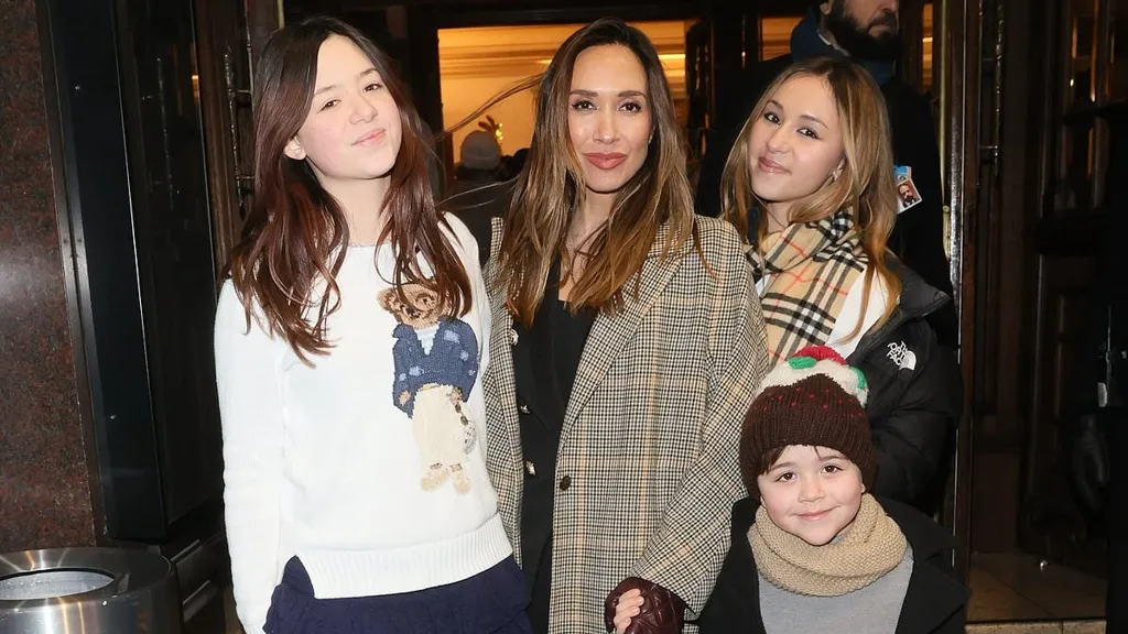 Myleene Klass enjoys family outing with her three children