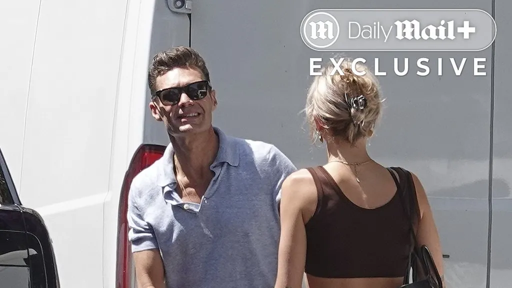 Ryan Seacrest's younger new lover. She's an intern from his network