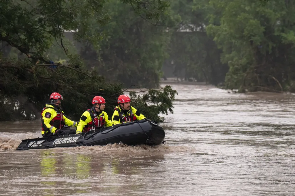Torrential rain inundates Texas: Live tracker maps