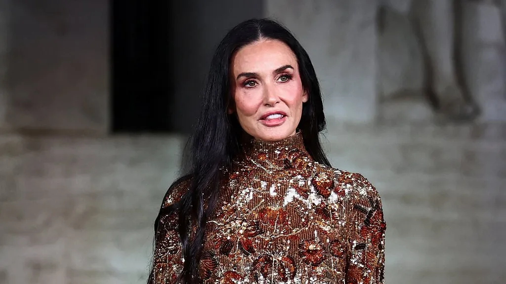 Demi Moore stuns in head-to-toe Gucci to kick off Milan Fashion Week