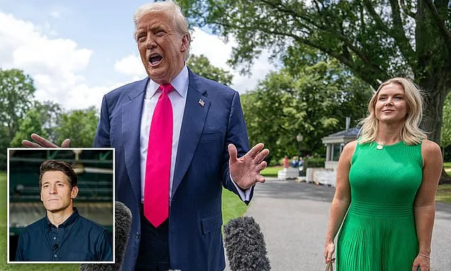 TV anchor caught on tape caving to Trump as he issues two-word warning