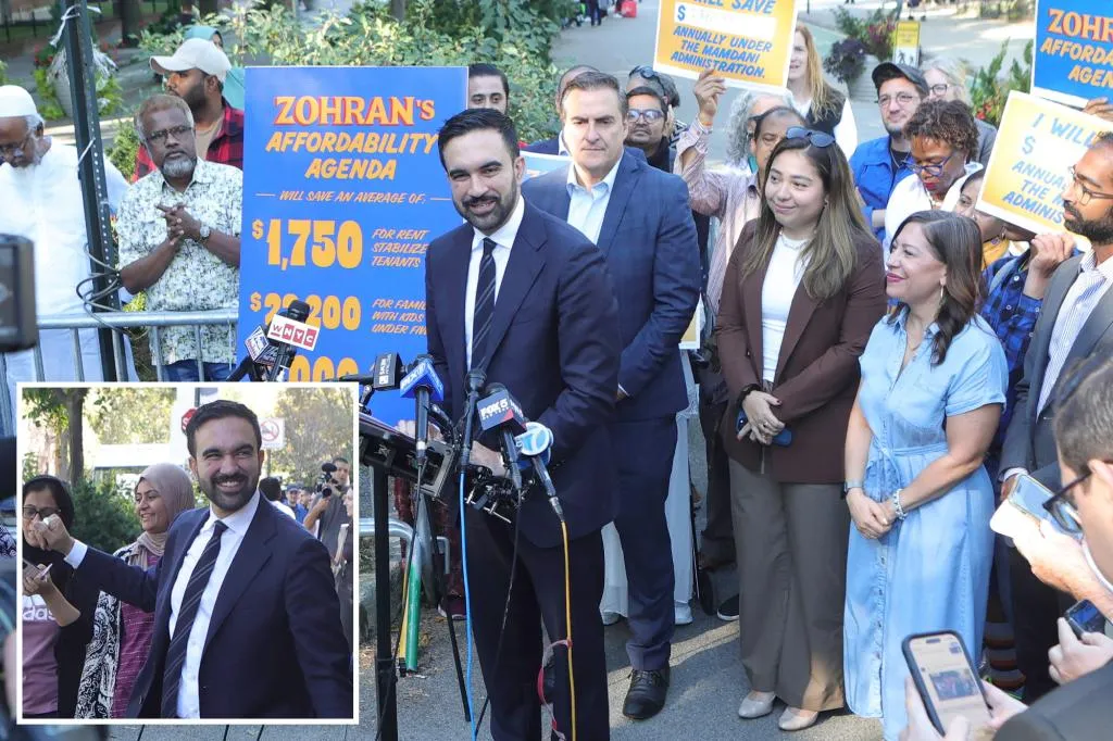 Socialist Zohran Mamdani admits he might need plan B as it's still...