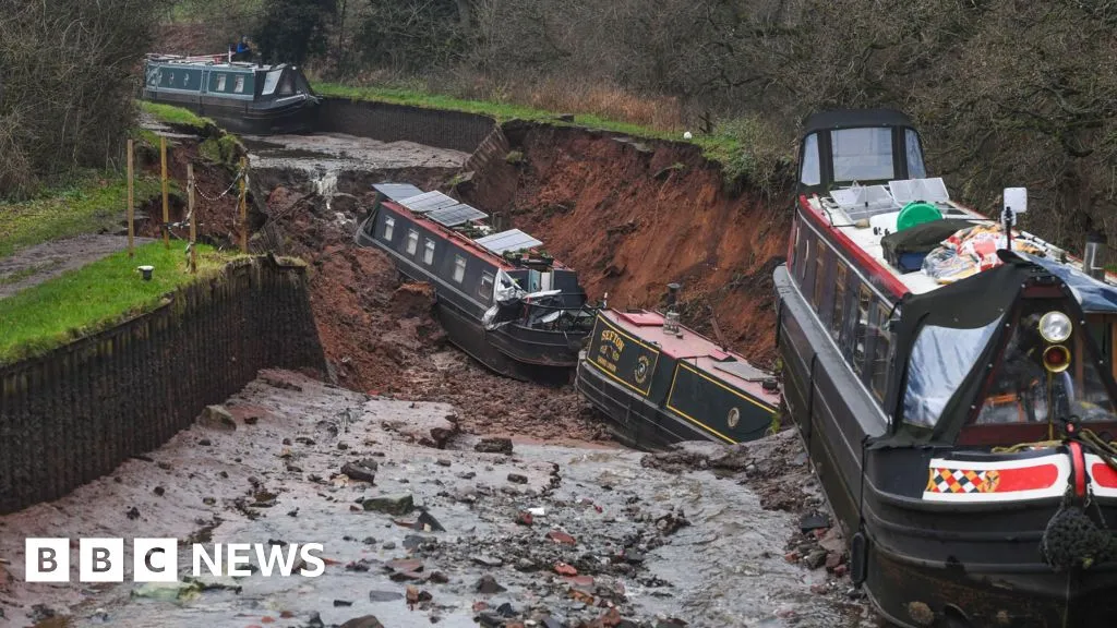 Locals step in at Christmas after Whitchurch canal collapse