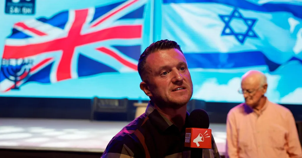 UK's Tommy Robinson questions Nigel Farage's credibility, sees Reform win
