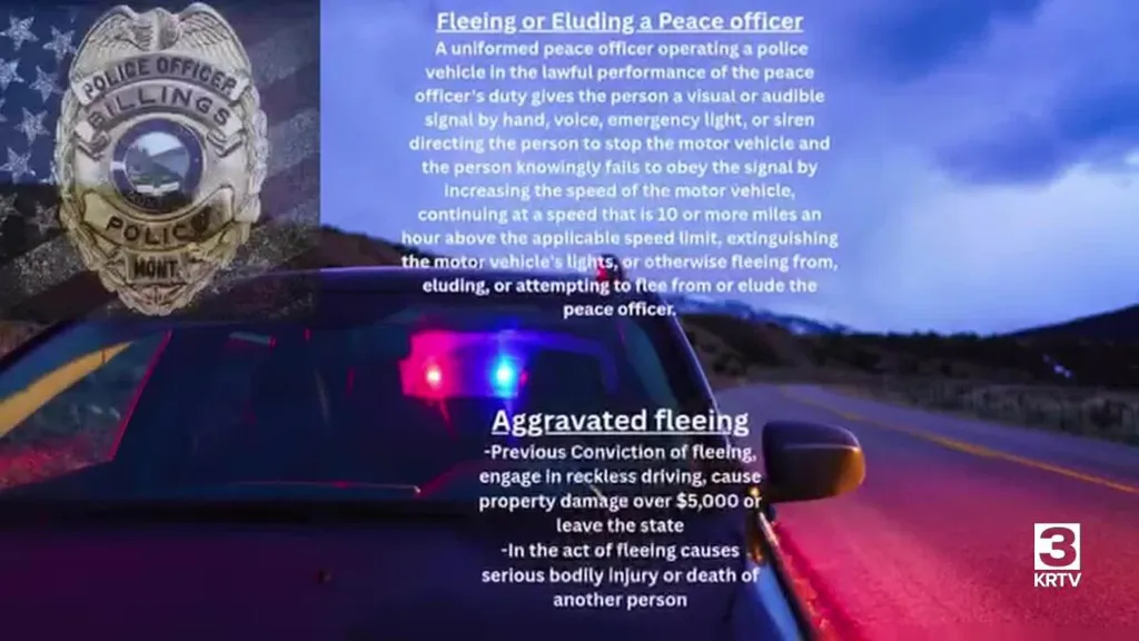 New law increases penalties for fleeing law enforcement in Montana