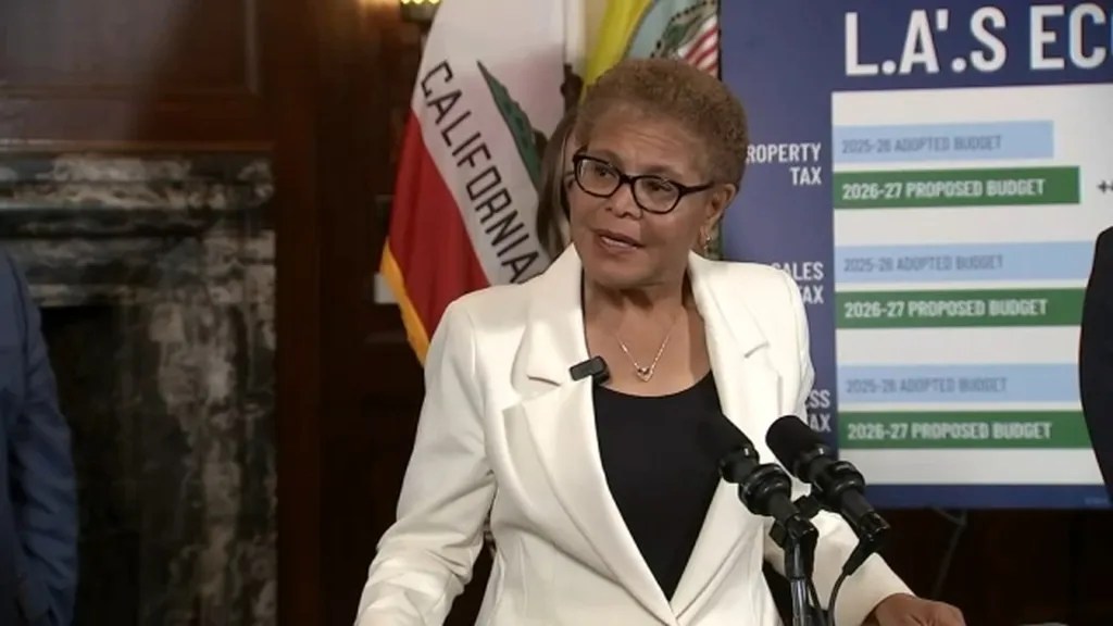 LA Mayor Bass proposes $14.9 billion spending plan that includes no layoffs