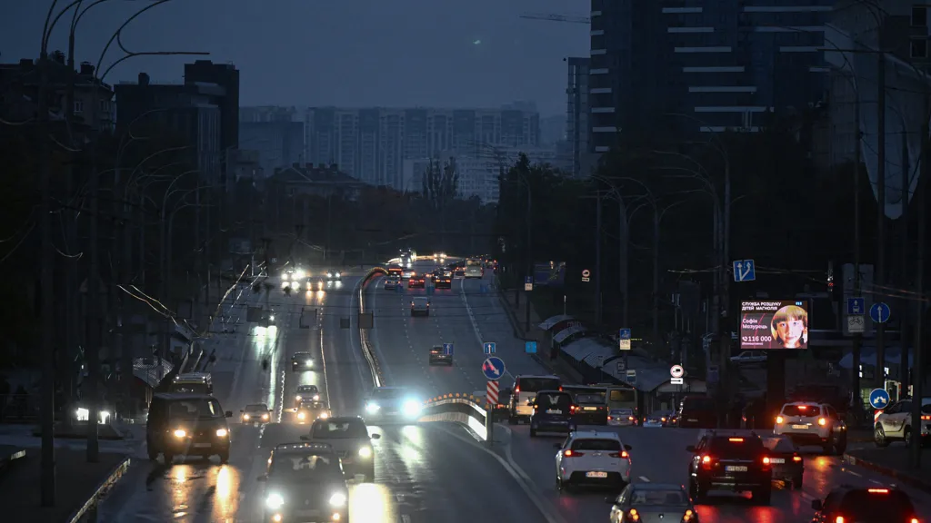 As Winter Nears, Russian Strikes on Ukraine's Energy Grid Cause Blackouts
