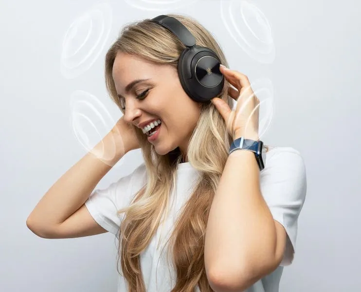 OneOdio Focus A6 Wireless ANC Headphones With Spatial Audio Built In