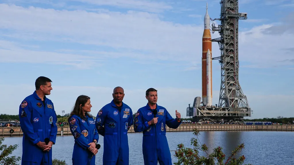 NASA delivers Artemis II rocket to Florida launch pad for moon mission